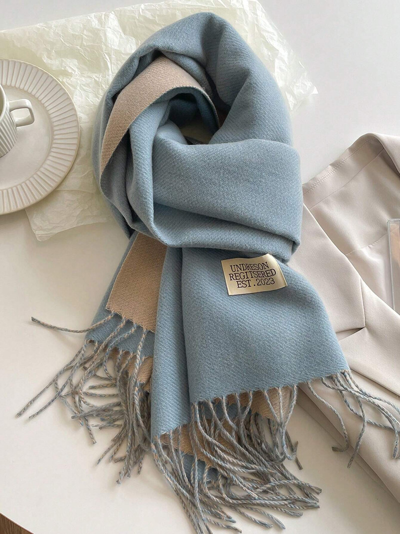 2024 új női dupla kasmír sál nagy kendő téli meleg puha tömör divat márka Bandana Lady Pashmina bojt takaró sálak