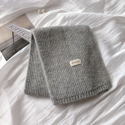 Női kasmír sálak Lady Winter Vastag, Meleg Puha Pashmina Kendők Női Tiszta színű Kötött Hosszú Sál Női