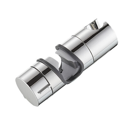 Vonios kambario aksesuarai Universalūs 18–25 mm ABS plastikiniai dušo čiuožyklos strypo laikiklis Reguliuojamas spaustuko laikiklio laikiklio laikiklio keitimas