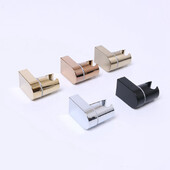 Suport pentru cap de dus Suport de suport din aur lustruit Suport rotativ pentru utilizare în baie Dimensiune standard Accesorii pentru baie Plastic ABS