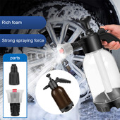 Autopraonica Ručna pumpa Pjenasti raspršivač Kanta za pranje 2L Ručni generator pjene Autopraonica Boca raspršivača za automobil Alati za čišćenje kuće
