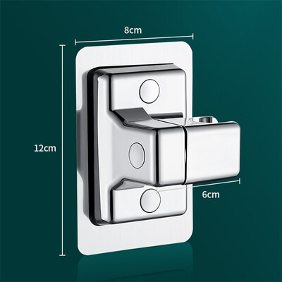 1db zuhanyfej tartó Állítható falra szerelhető zuhanytartó öntapadó zuhanyfej kézi konzol Fürdőszoba kiegészítők