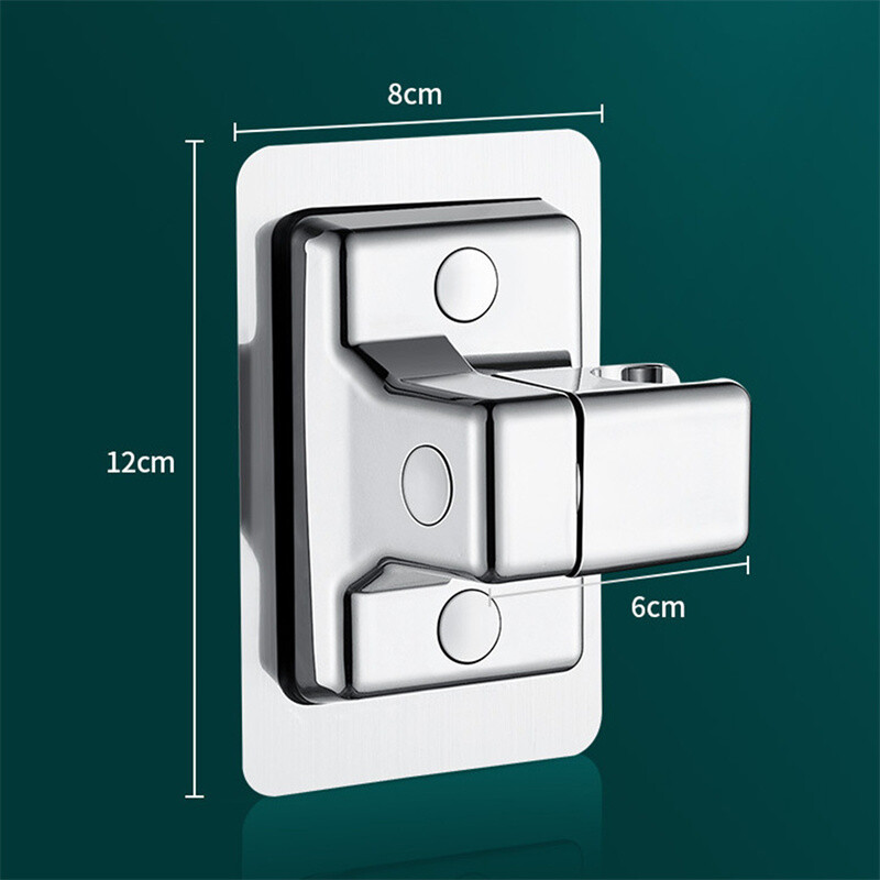 1db zuhanyfej tartó Állítható falra szerelhető zuhanytartó öntapadó zuhanyfej kézi konzol Fürdőszoba kiegészítők