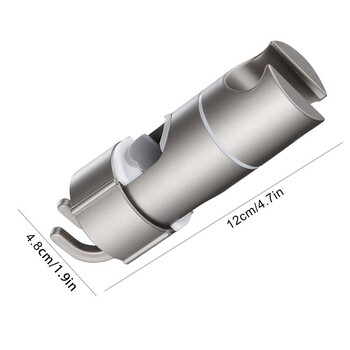 Плъзгаща се щанга Държач за душ глава Подвижна стойка за ръчен душ 0,71-0,98 инча Плъзгаща се щанга Скоба за душ глава Въртяща се пръскачка