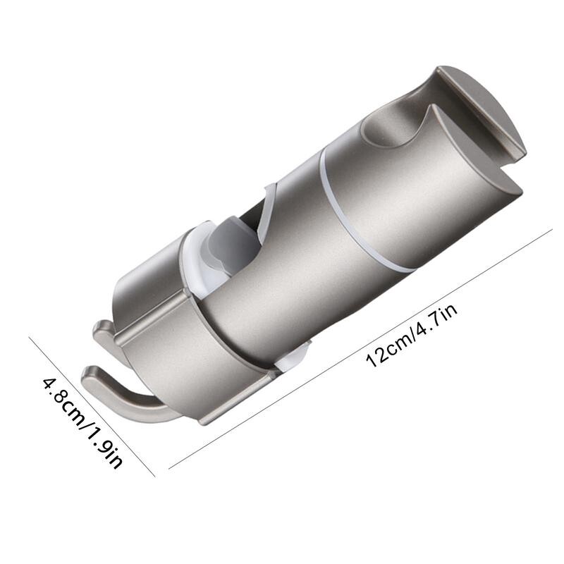 Stumdomos juostos dušo galvutės laikiklis Nuimamas rankinis dušo stovas 0,71–0,98 colio slankiojančio strypo dušo galvutės laikiklis, besisukantis purkštuvas