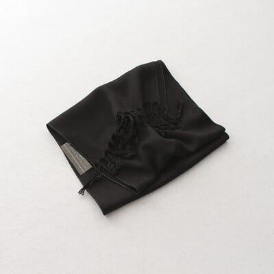 Culoare uni 100% bumbac Esarfa barbati iarna calduroasa clasica negru alb esarfe pentru barbati 190*32 cm