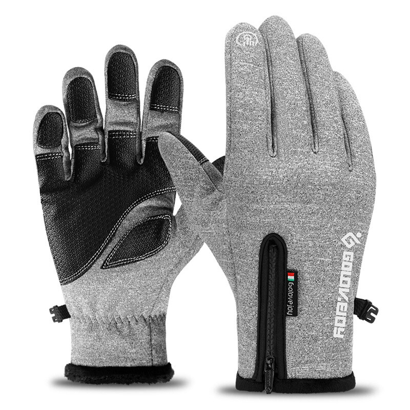 Γάντια μοτοσυκλέτας Moto Gloves Winter Thermal Fleece Επένδυση Χειμερινής Αδιάβροχης Οθόνης Αφής Αντιολισθητική Γάντια Μοτοσικλέτας Ιππασίας