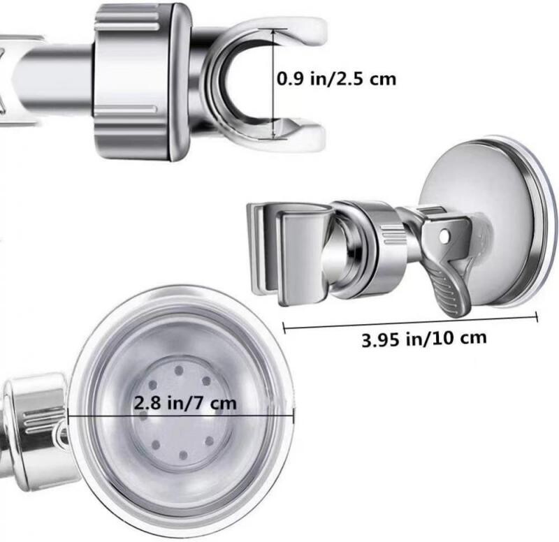 Držač glave tuša Uklonjivi podesivi zidni držač držača tuša Nosač glave tuša bez bušenja za kupaonicu