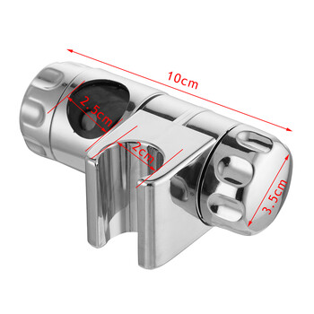 Държач за душ глава Скоба за душ кабина за баня Универсален ръчен регулируем аксесоар за баня Маркуч, щранг, плъзгач, скоба, основа