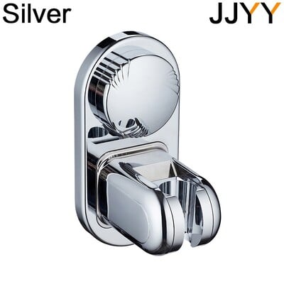 Állítható zuhanytartó falra szerelhető univerzális tapadókorongok zuhanyfejhez ABS 360°-ban forgatható fürdőszobai konzol 5 módos rögzítőtalp