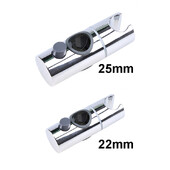 Suport reglabil pentru cap de duș 22 mm/25 mm clemă șină pentru cap de duș Suport glisor Accesorii pentru baie Rotire la 360°