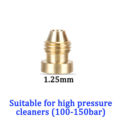 0,9 mm-1,4 mm miez de cupru tun spumă de zăpadă orificiu vârfuri duză filet pistol de pulverizare spumă de înaltă presiune cap de duză de schimb din alamă