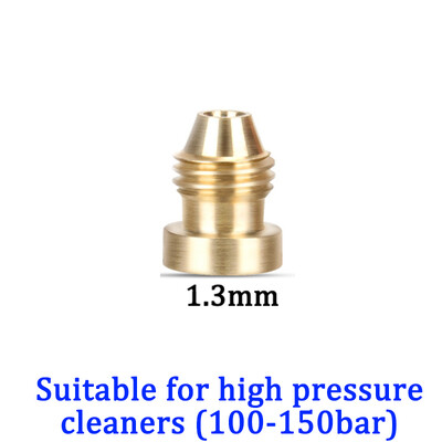 0,9 mm-1,4 mm miez de cupru tun spumă de zăpadă orificiu vârfuri duză filet pistol de pulverizare spumă de înaltă presiune cap de duză de schimb din alamă