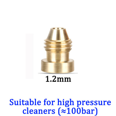 0,9 mm-1,4 mm miez de cupru tun spumă de zăpadă orificiu vârfuri duză filet pistol de pulverizare spumă de înaltă presiune cap de duză de schimb din alamă