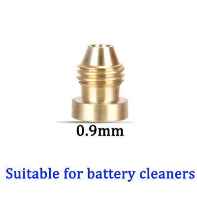 0,9 mm-1,4 mm miez de cupru tun spumă de zăpadă orificiu vârfuri duză filet pistol de pulverizare spumă de înaltă presiune cap de duză de schimb din alamă
