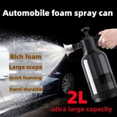 2L raspršivač za zalijevanje za kućanstvo, vrtlarstvo Otporan na kiseline i lužine, ručna pjena pod pritiskom, zračni pritisak, posuda s pjenom za pranje automobila