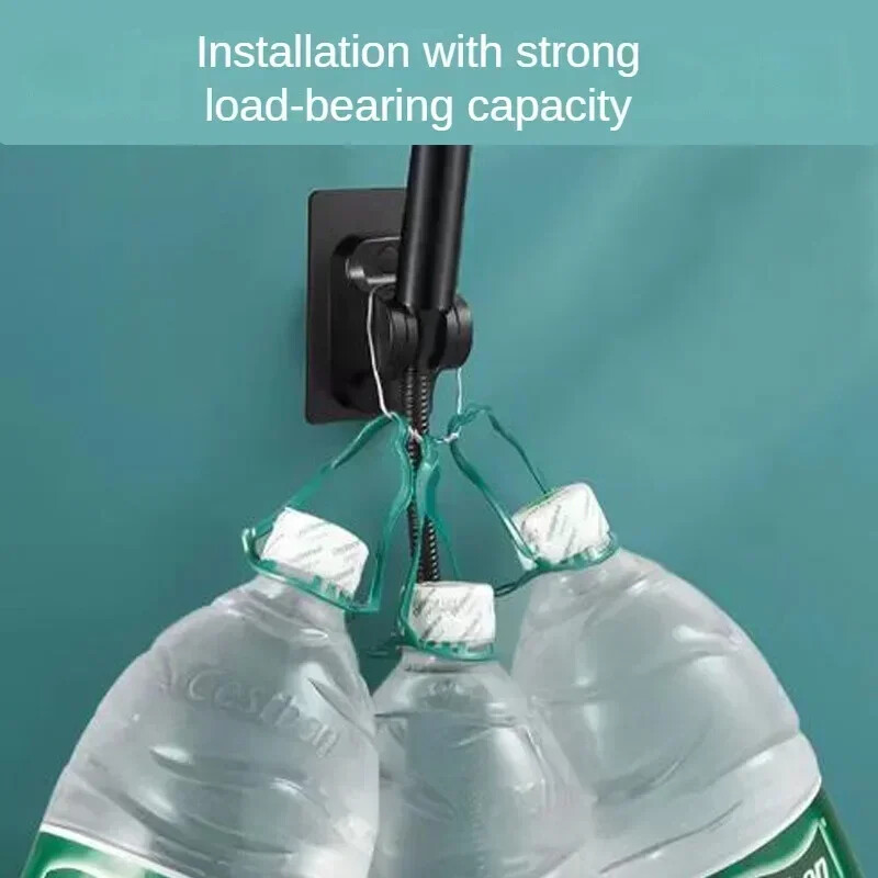 Zuhanytartó Tapadókorong tartó 360°-ban állítható zuhanyfej tartó Lemezelés zuhanysín fej fürdőszoba fali konzol