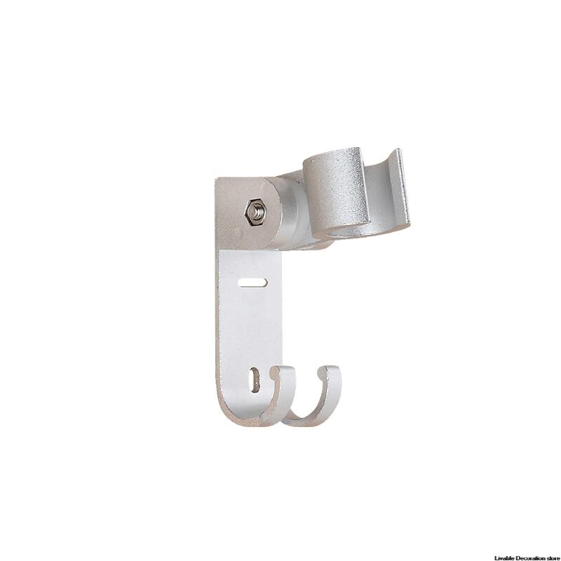 Aliuminis dušo pagrindo laikiklis Reguliuojamas sieninis gelis montuojamas dušo galvos stovo laikiklis Nerūdijantis galvos atramos laikiklis Vonios tvirtinimas