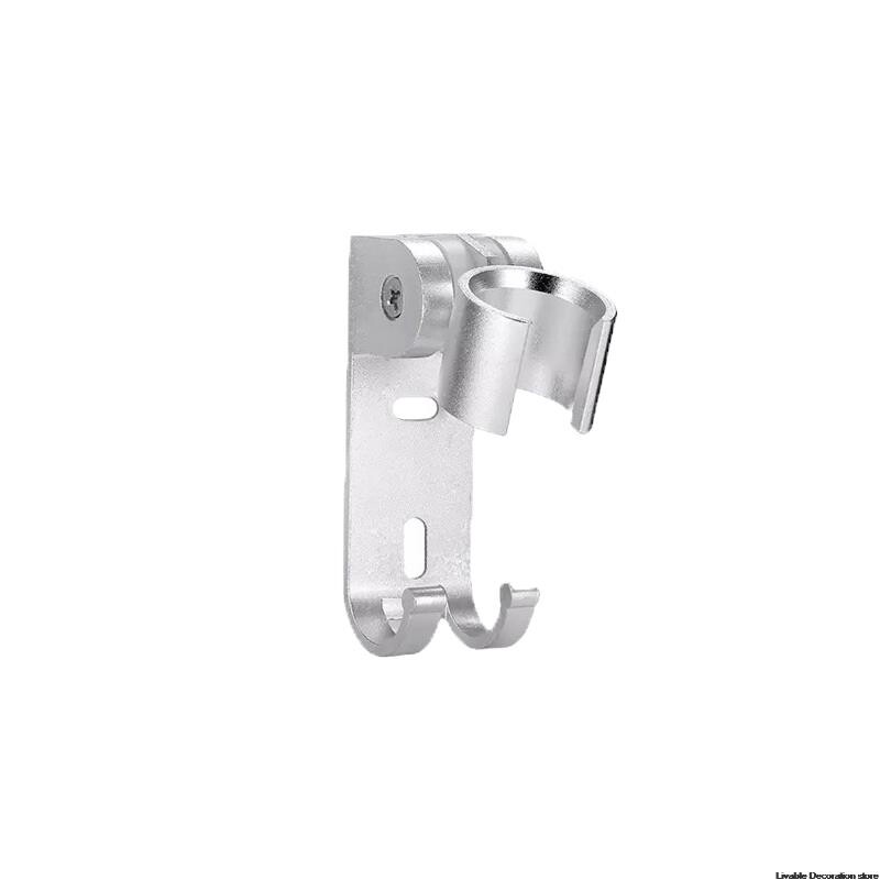 Aliuminis dušo pagrindo laikiklis Reguliuojamas sieninis gelis montuojamas dušo galvos stovo laikiklis Nerūdijantis galvos atramos laikiklis Vonios tvirtinimas