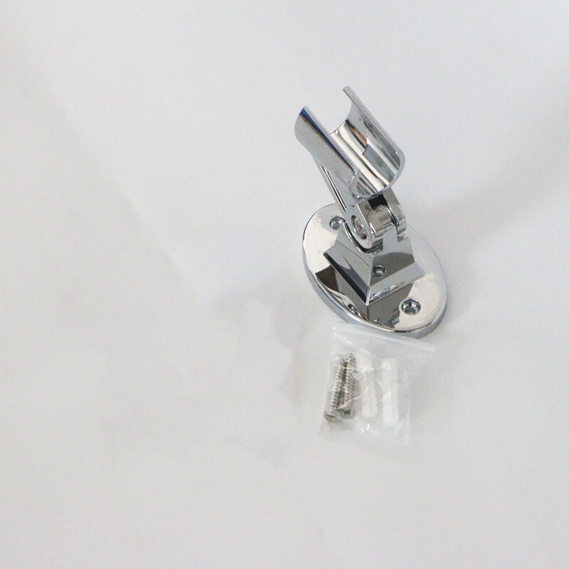 Reguliuojamas ABS plastikinis dušo galvutės pagrindo sieninis rankinis purkštuvas fiksuotas laikiklis vonios kambario priedams