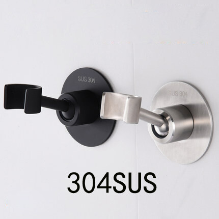 304 nerūdijančio plieno 360 laipsnių pasukamas dušo laikiklis