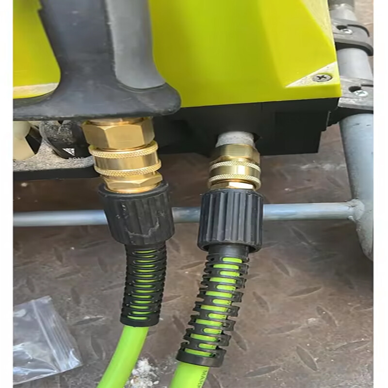 Magasnyomású mosó gyorscsatlakozó készlet M22 14 mm-től 3/8-ig tömlő gyorscsatlakozó illesztési adapter a nagynyomású mosópisztoly tömlőszivattyúhoz 5000 PSI