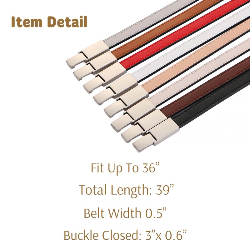 Novi ženski remeni za 2024. Mršavi mekani remeni od prave kože Podesivi tanki remen oko struka Srebrni metalik pojas s kopčom