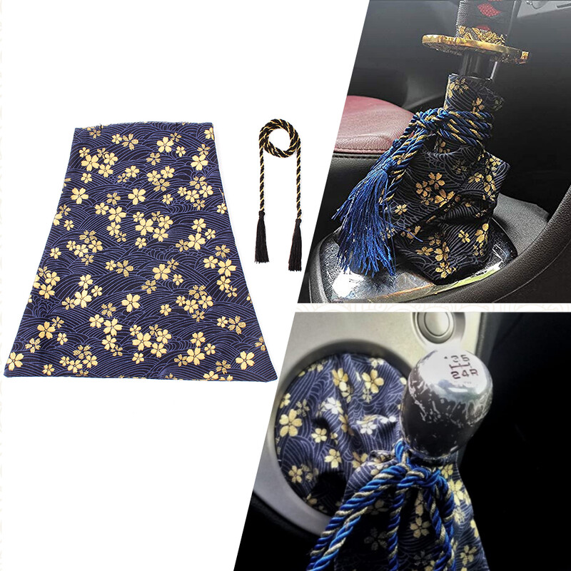 RASTP-Universaalne JDM Samurai käigukasti käigukasti kaunistus osad käigukangi nupu pakiruumi katte muster stiil käigukangi nupu krae tolmukate