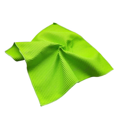 2 db/tétel autómosó törülköző üvegtisztító víz szárító mikroszálas részletező gofriszövésű ablaktisztítás 40*40cm-es