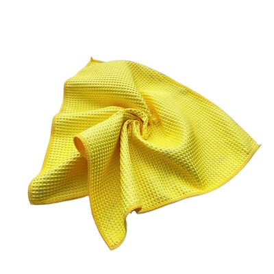 2 db/tétel autómosó törülköző üvegtisztító víz szárító mikroszálas részletező gofriszövésű ablaktisztítás 40*40cm-es