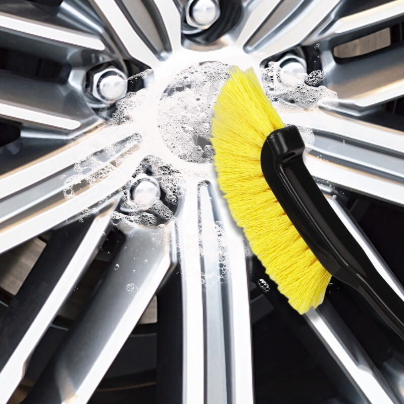 Autómosó Speciális hosszú nyelű réskefe Autógumi felnitisztító kefe Multifunkcionális belső és külső tisztítóeszközök