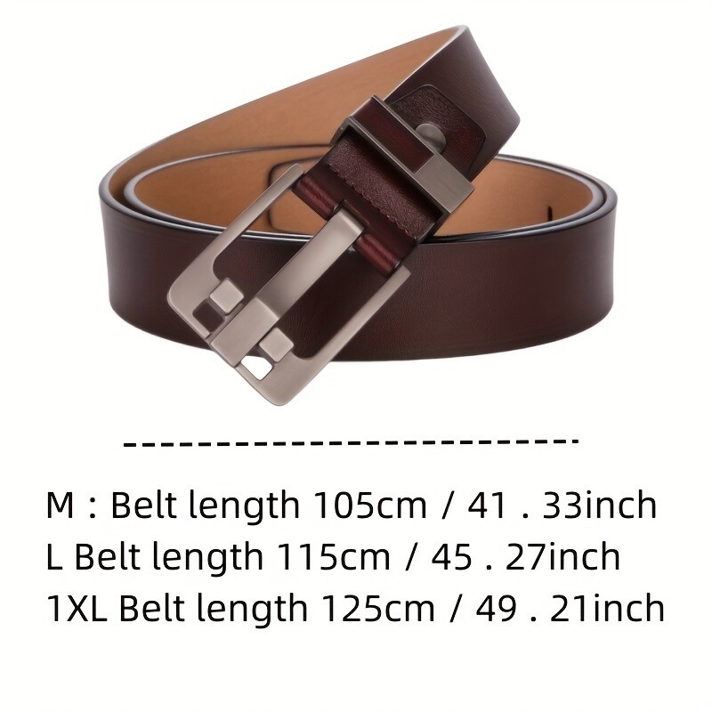 Cureaua de afaceri pentru bărbați din piele Curele de rochie din piele de epocă clasică, blugi, curea ajustabilă, neagră, maro, autentică, cu cataramă cu țevi