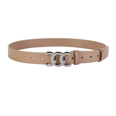 Új divat női öv arany/ezüst csatos övek fekete valódi bőr öv divat ruha nadrág farmer övek női