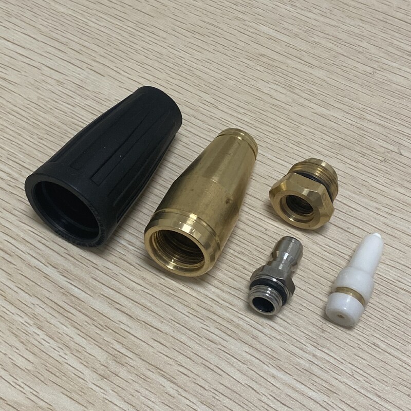 4000 PSI forgó turbófúvókás permetező nyomáshoz 1/4" gyorscsatlakozóval 025 030 035 040 vízsugár