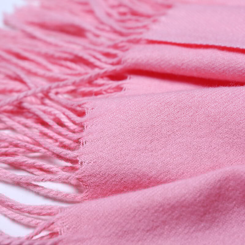 Eșarfă de cașmir de culoare violet pentru femei, cu ciucuri, eșarfă caldă de iarnă pentru femei, de înaltă calitate, pentru petrecere în aer liber, șal mare