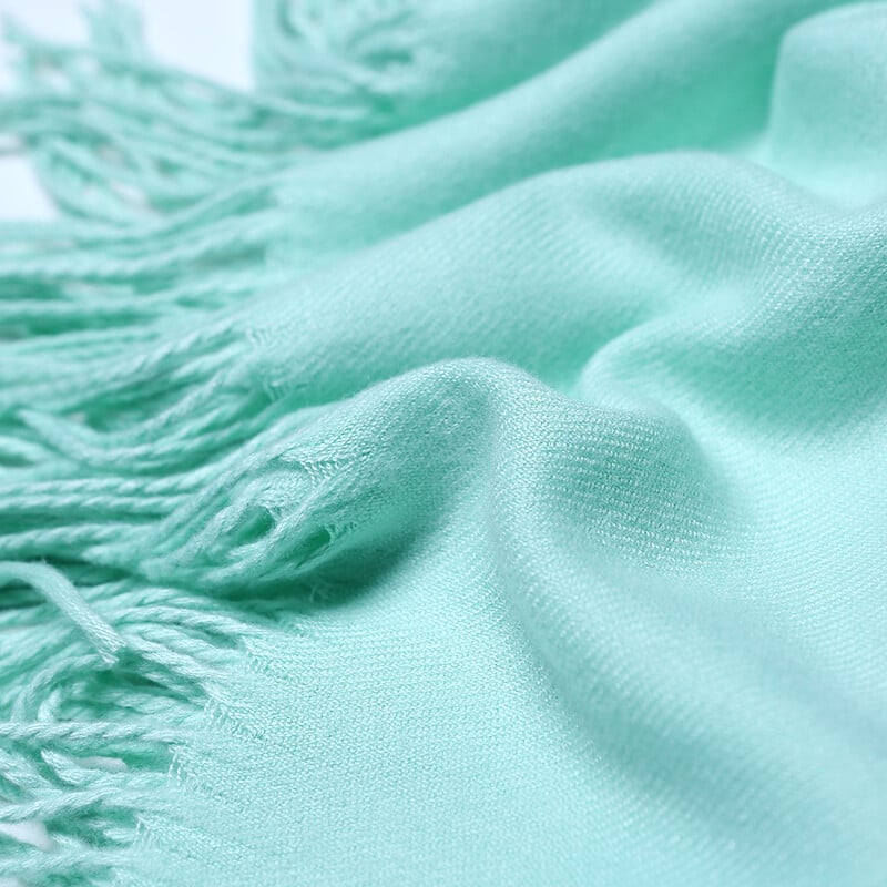 Eșarfă de cașmir de culoare violet pentru femei, cu ciucuri, eșarfă caldă de iarnă pentru femei, de înaltă calitate, pentru petrecere în aer liber, șal mare