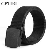 CETIRI 3,7cm 110 120 130 140cm 150cm 160cm Casual Long Μεγάλο Μέγεθος Nylon Υλικό Ανδρική Ζώνη Στρατιωτικές Ζώνες Τακτικών Τζιν εξωτερικού χώρου