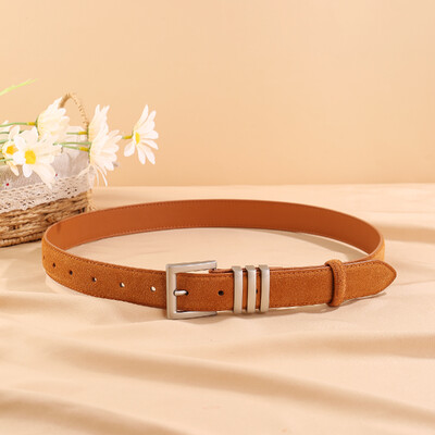 Moteriški odiniai juodi platus diržas, metalinis kvadratinis segtukas, reguliuojama juosmens juosta Madingi moteriški džinsų diržai