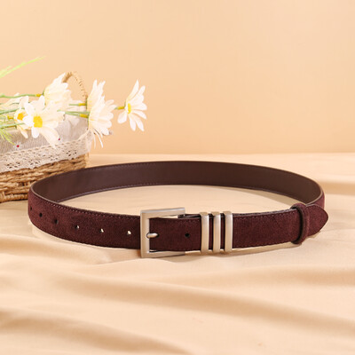 Moteriški odiniai juodi platus diržas, metalinis kvadratinis segtukas, reguliuojama juosmens juosta Madingi moteriški džinsų diržai