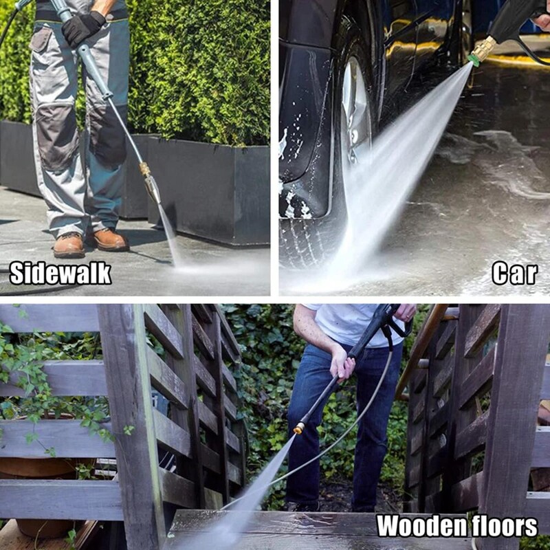 Mașină de spălat cu înaltă presiune Spălare cu jet de murdărie Blaster rotativ Turbo Duză Vârf de pulverizare 3600 PSI Accesorii pentru scule pentru mașină