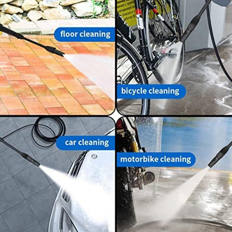 Nagynyomású szórófej változó fúvókával és turbó fúvókával Karcher K2-K7 K sorozatú nagynyomású mosótartozékokhoz