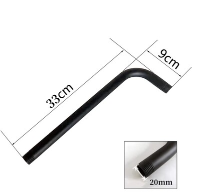 1vnt prie sienos montuojama dušo rankena nerūdijančio plieno medžiaga, chromuota vonios kambario dušo aparatūros priedai