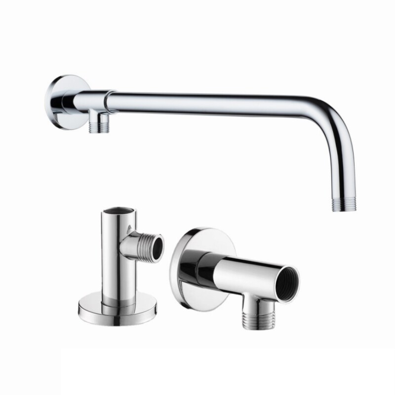 1vnt prie sienos montuojama dušo rankena nerūdijančio plieno medžiaga, chromuota vonios kambario dušo aparatūros priedai