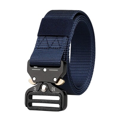 Férfi öv, vászon taktikai munkaruha alkalmi kültéri katonai edzőnadrág öv, ideális választás ajándéknak