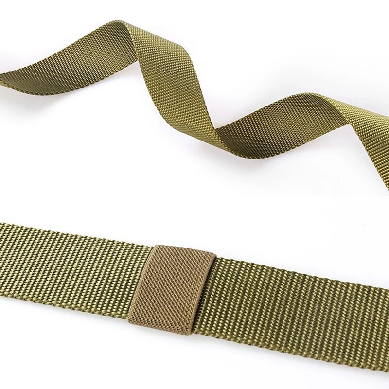 Férfi öv, vászon taktikai munkaruha alkalmi kültéri katonai edzőnadrág öv, ideális választás ajándéknak