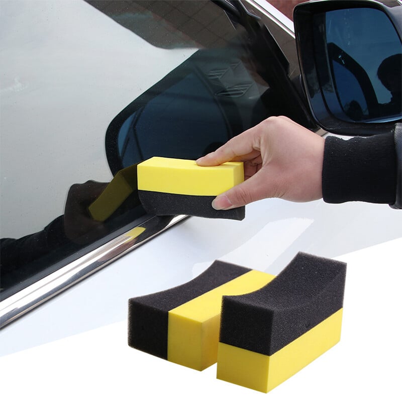 5/10 ks Sada čistiacich špongií na auto na umývanie pneumatík, utieranie vody, sacia špongia, podložka, vosk, leštenie pneumatík, nástroje