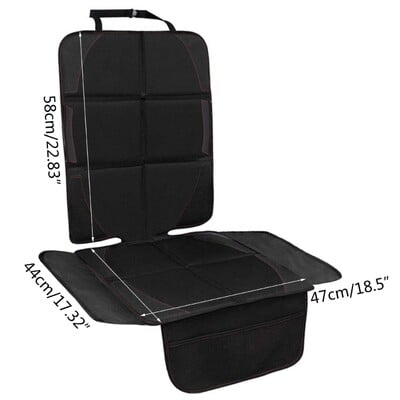 Univerzális biztonsági gyermekülés csúszásgátló karcolásgátló szőnyeg alátétek Vízálló autósülés védőhuzat baba gyerekek védelmére