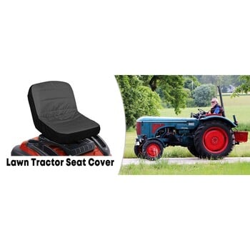 Universal Riding Lawn Mower Κάλυμμα καθίσματος τρακτέρ Επενδυμένο Comfort Pad Θήκη αποθήκευσης Μεσαίο