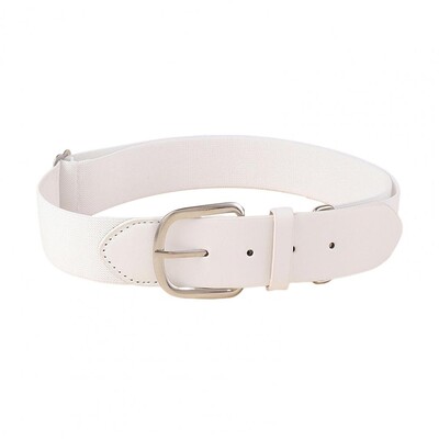 Ελαστική αθλητική ζώνη νεανική ζώνη μπέιζμπολ σόφτμπολ με ρυθμιζόμενο μήκος πόρπη από ελαστικό κράμα μονόχρωμη απομίμηση για αγόρια