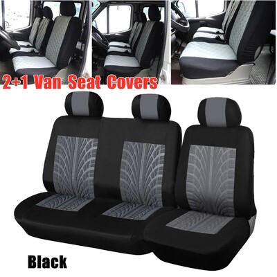 2+1 Huse Scaun Husa Scaun Auto pentru Transporter pentru Camion Ford Transit Van pentru Renault pentru Peugeot pentru Opel Vivaro